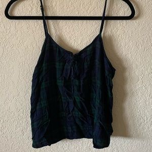 HOLLISTER | Plaid Camisole Top Small